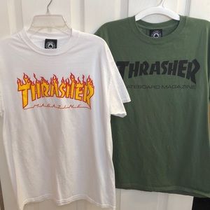 2 Thrasher Tee’s